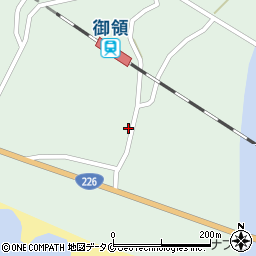 鹿児島県南九州市頴娃町御領6687周辺の地図