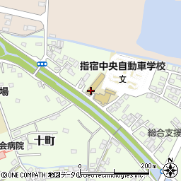 指宿中央自動車学校周辺の地図