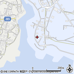 鹿児島県枕崎市白沢東町332周辺の地図