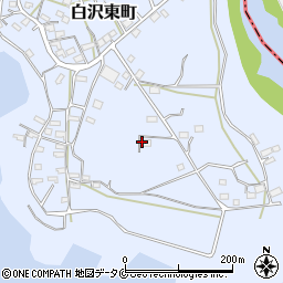 鹿児島県枕崎市白沢東町389周辺の地図