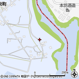 鹿児島県枕崎市白沢東町482-1周辺の地図