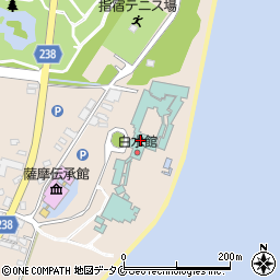 薩摩伝承館　ショップ＆カフェ周辺の地図