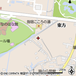 鹿児島県指宿市東方10112-6周辺の地図