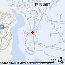 鹿児島県枕崎市白沢東町342周辺の地図