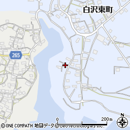 鹿児島県枕崎市白沢東町318周辺の地図