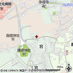 鹿児島県指宿市東方7767周辺の地図