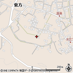 鹿児島県指宿市東方1362周辺の地図
