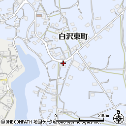 鹿児島県枕崎市白沢東町301周辺の地図
