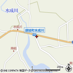 水成川簡易郵便局周辺の地図