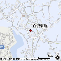 鹿児島県枕崎市白沢東町236周辺の地図
