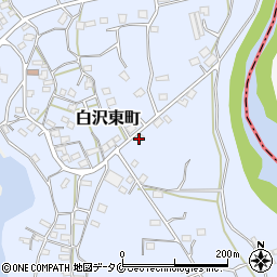 鹿児島県枕崎市白沢東町542周辺の地図