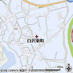 鹿児島県枕崎市白沢東町279周辺の地図