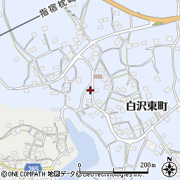 鹿児島県枕崎市白沢東町209周辺の地図