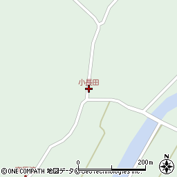 小長田周辺の地図