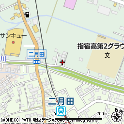 鹿児島県指宿市西方52-4周辺の地図