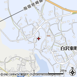 鹿児島県枕崎市白沢東町109周辺の地図