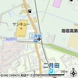 鹿児島県指宿市西方61周辺の地図