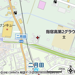 鹿児島県指宿市西方52周辺の地図