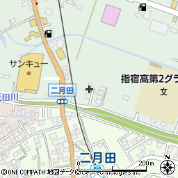 鹿児島県指宿市西方47周辺の地図