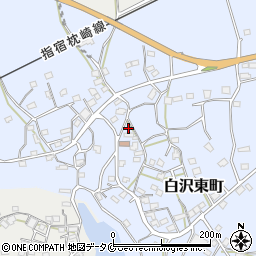 鹿児島県枕崎市白沢東町198-1周辺の地図