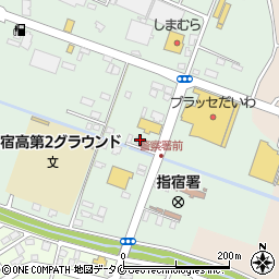 鹿児島県指宿市西方1724-5周辺の地図