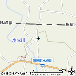 南九州市　別府地区公民館周辺の地図