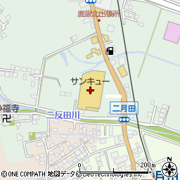 西日本シティ銀行サンキュー北指宿店 ＡＴＭ周辺の地図