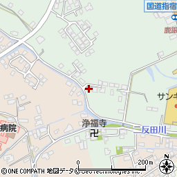 鹿児島県指宿市西方1323-3周辺の地図