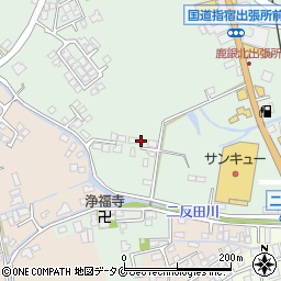 鹿児島県指宿市西方1317周辺の地図