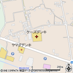 ケーズデンキ指宿店周辺の地図