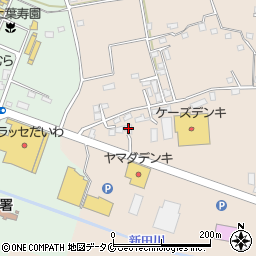 鹿児島県指宿市東方8295-5周辺の地図