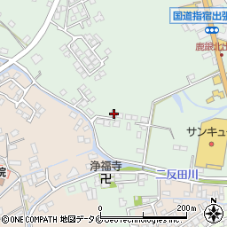 鹿児島県指宿市西方1318周辺の地図