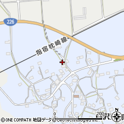 鹿児島県枕崎市白沢東町125周辺の地図