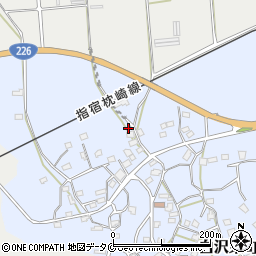 鹿児島県枕崎市白沢東町127周辺の地図