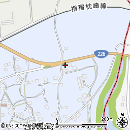 鹿児島県枕崎市白沢東町626周辺の地図