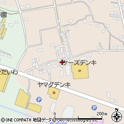鹿児島県指宿市東方8319周辺の地図