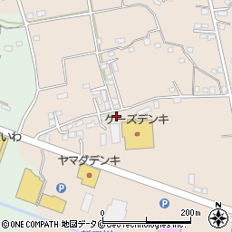 鹿児島県指宿市東方8319-5周辺の地図