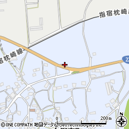 鹿児島県枕崎市白沢東町708周辺の地図