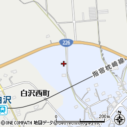 鹿児島県枕崎市白沢東町764周辺の地図