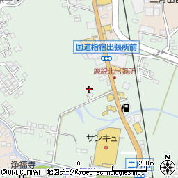 鹿児島県指宿市西方2076周辺の地図