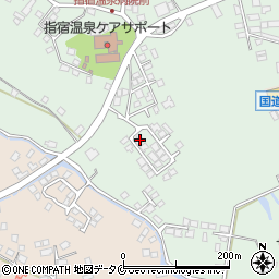 鹿児島県指宿市西方1217-44周辺の地図