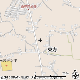 鹿児島県指宿市東方8407-6周辺の地図