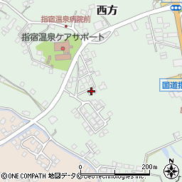 鹿児島県指宿市西方1258周辺の地図