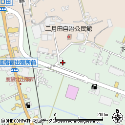 鹿児島県指宿市西方2020-2周辺の地図