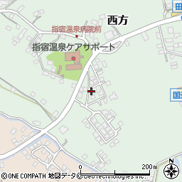 鹿児島県指宿市西方1242周辺の地図