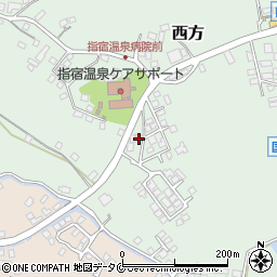 鹿児島県指宿市西方1052-2周辺の地図