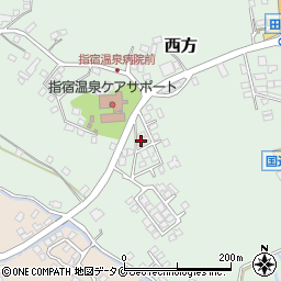 鹿児島県指宿市西方1242-27周辺の地図