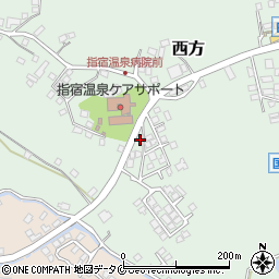 鹿児島県指宿市西方1052-1周辺の地図