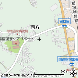 鹿児島県指宿市西方1251周辺の地図