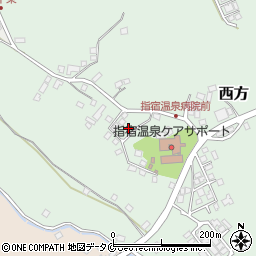 鹿児島県指宿市西方1041周辺の地図